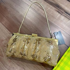 Gold Clutch by Whiting & Davis 😍
